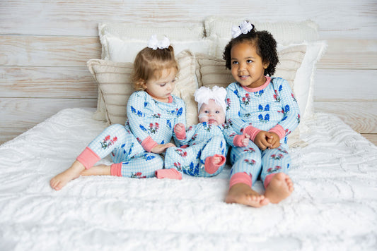 Wildflower Waltz Convertible Zip Pajama