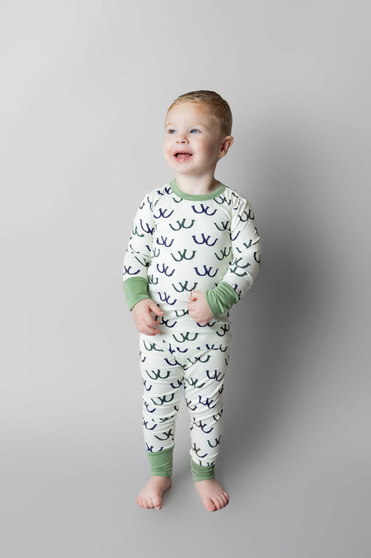 Trot This Way Long Sleeve Pajama Set