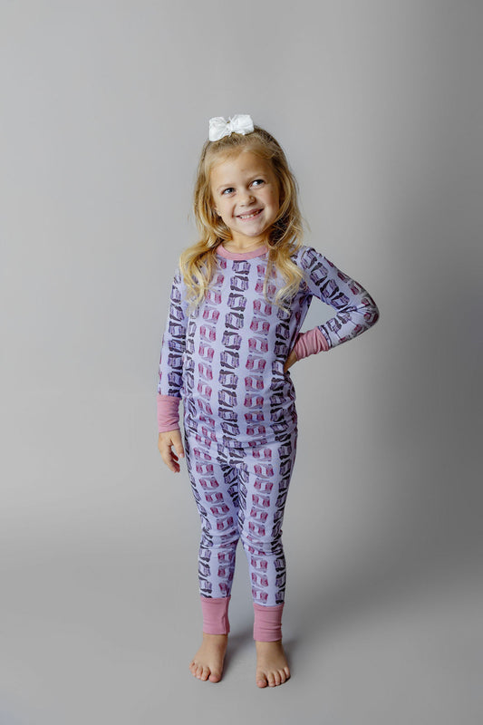 Two Step'n Sweetheart Long Sleeve Pajama Set