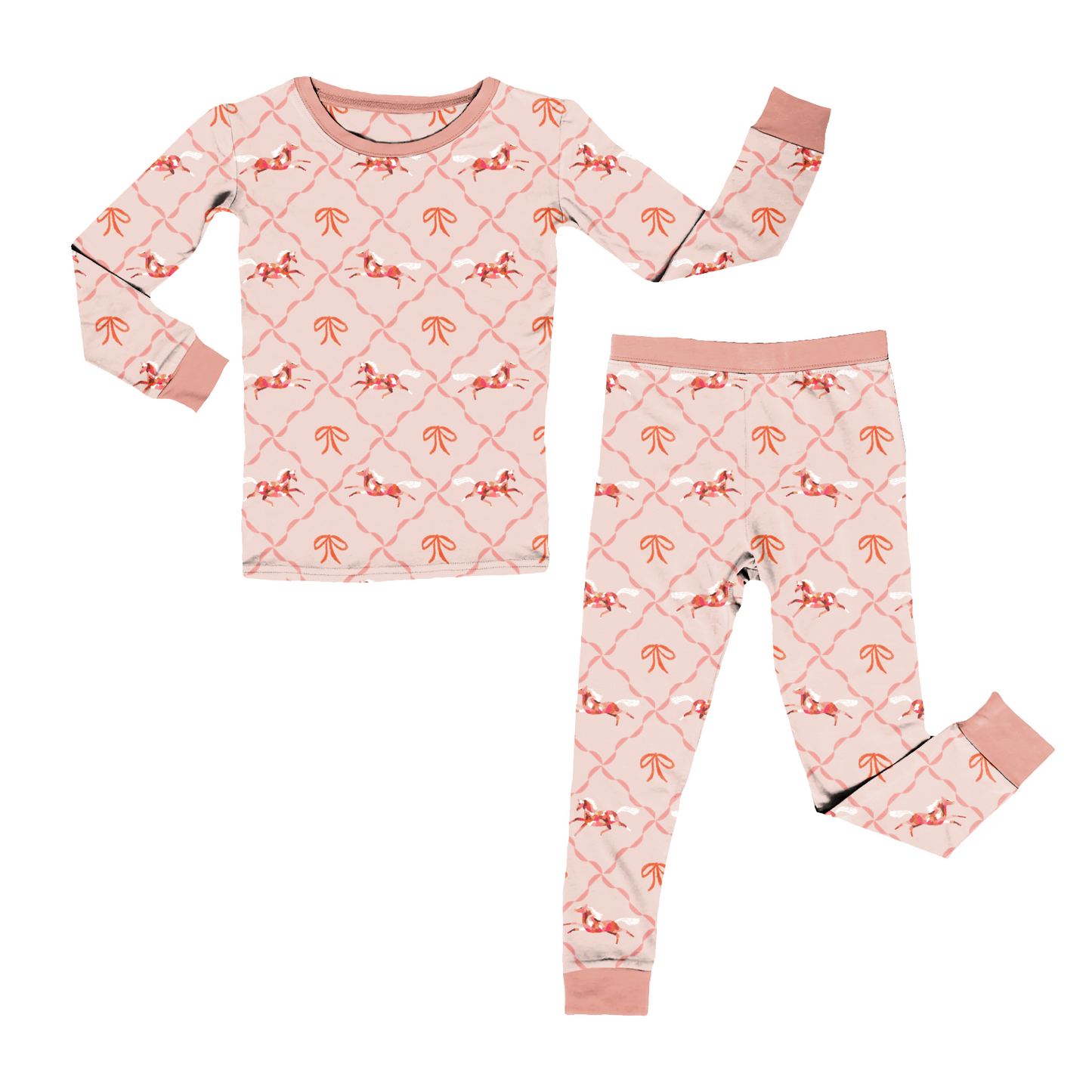 PREORDER 11/7 Prissy Prance Long Sleeve Pajama Set