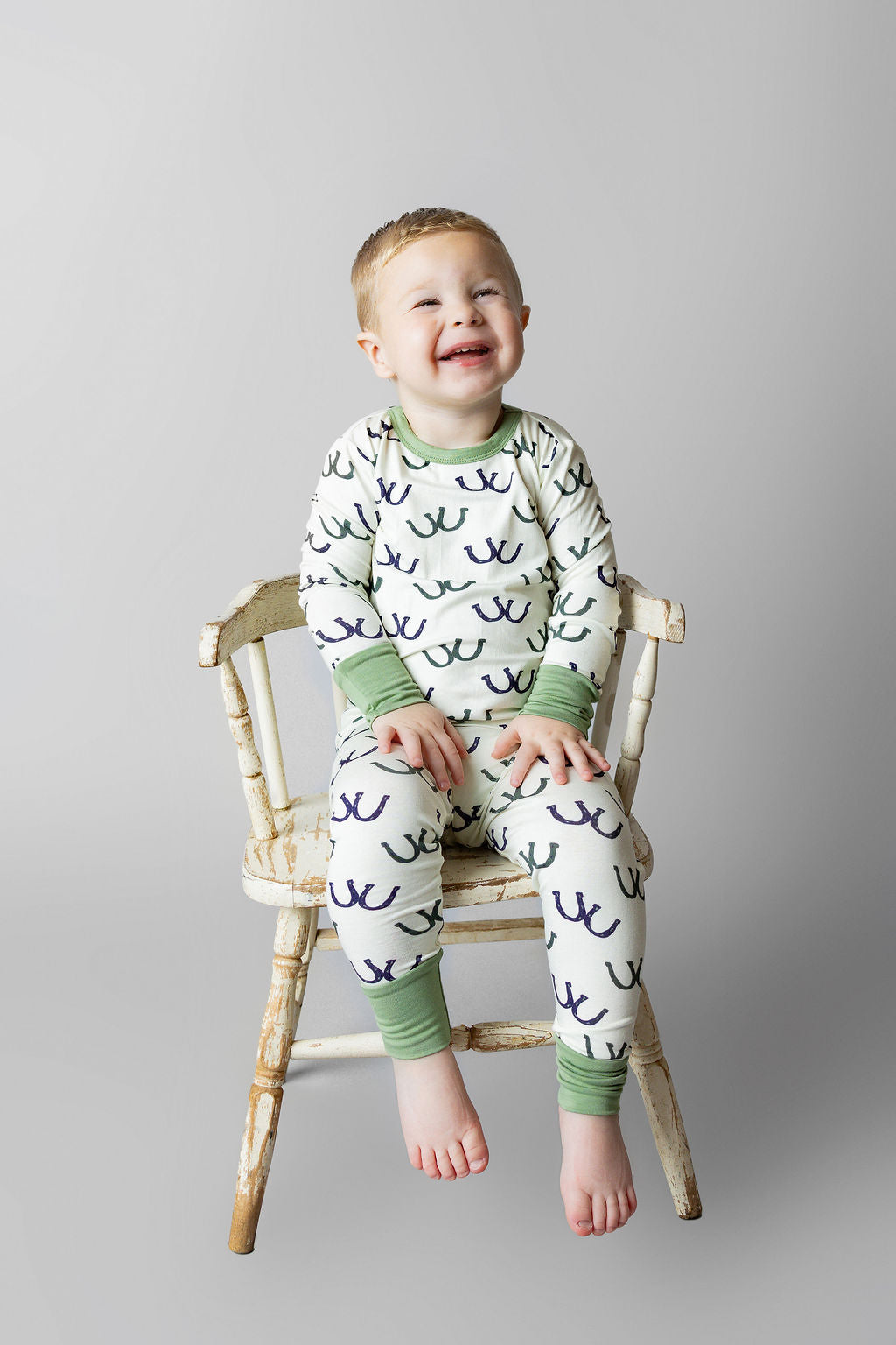 Trot This Way Long Sleeve Pajama Set