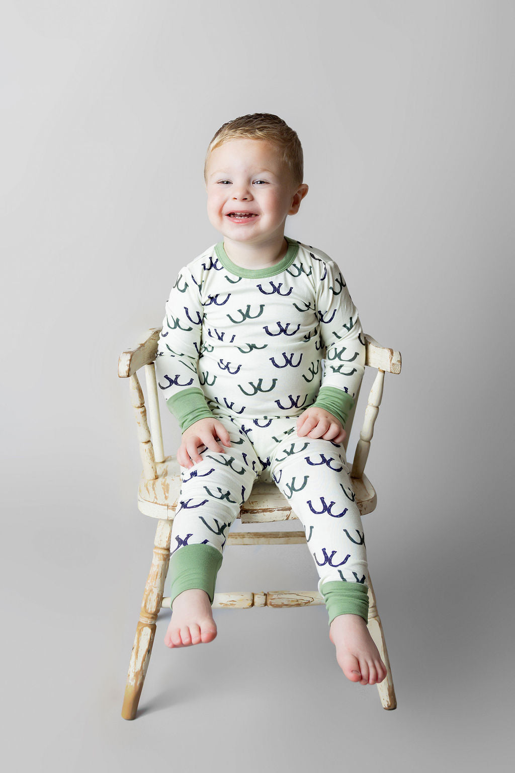 Trot This Way Long Sleeve Pajama Set