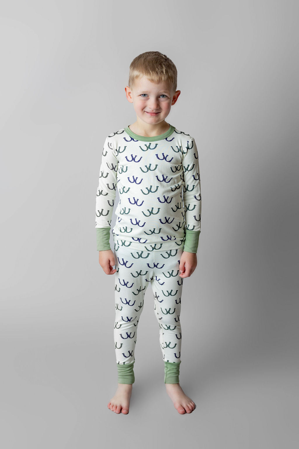 Trot This Way Long Sleeve Pajama Set