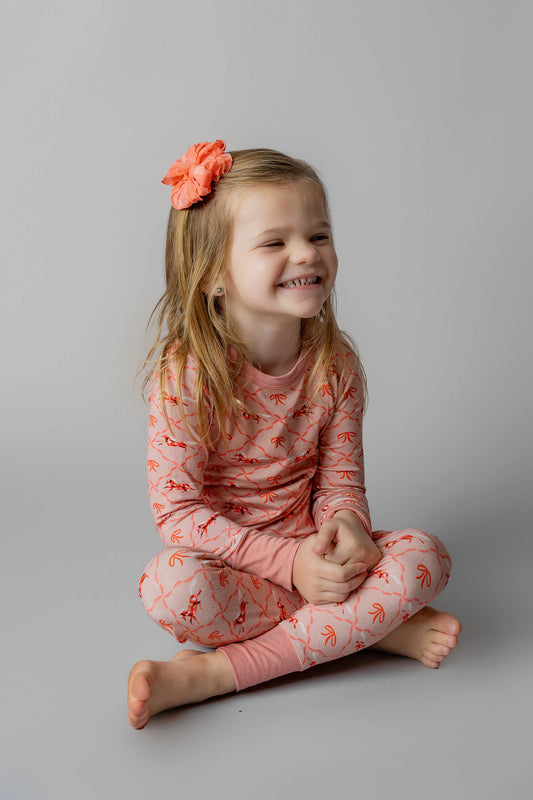 Prissy Prance Long Sleeve Pajama Set