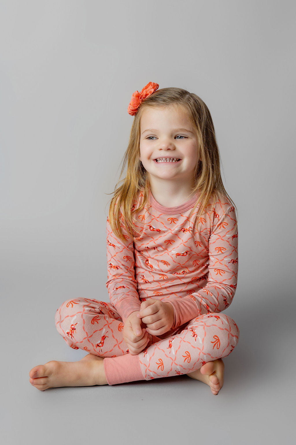 Prissy Prance Long Sleeve Pajama Set