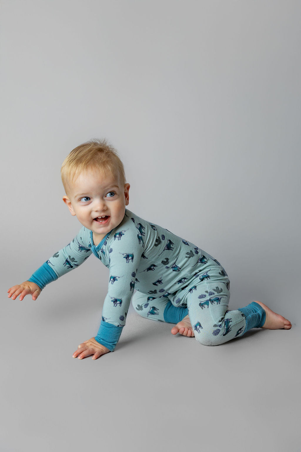 Cattle Drive Convertible Zip Pajama