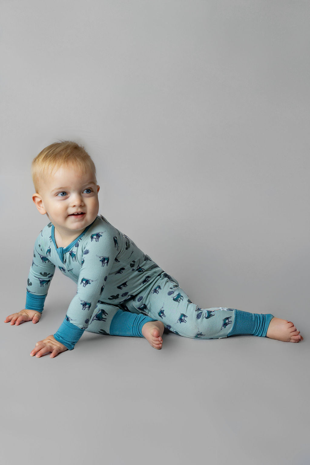 Cattle Drive Convertible Zip Pajama