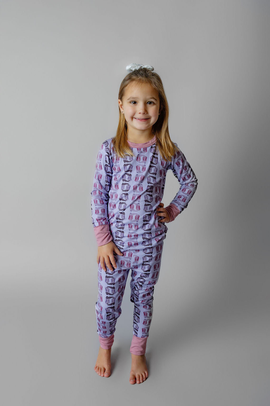 Two Step'n Sweetheart Long Sleeve Pajama Set