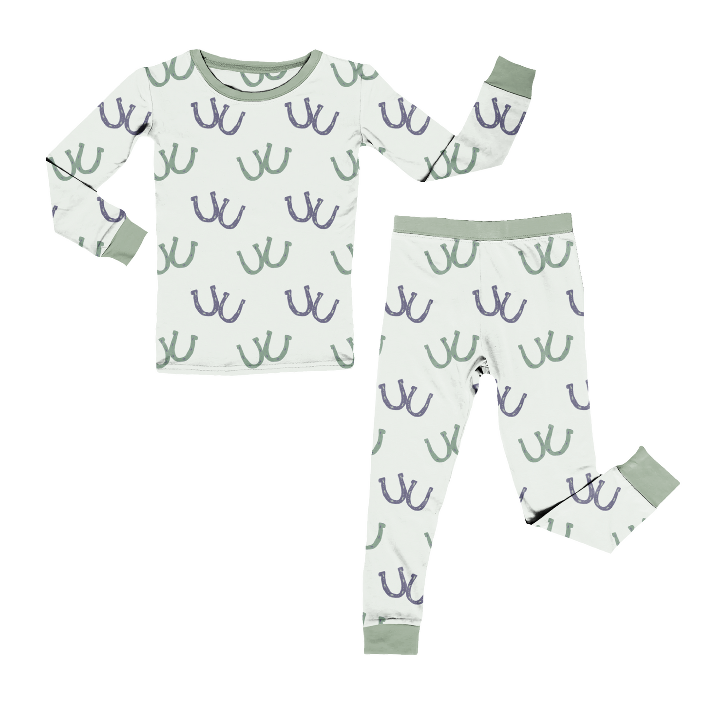 PREORDER 11/7 Trot This Way Long Sleeve Pajama Set